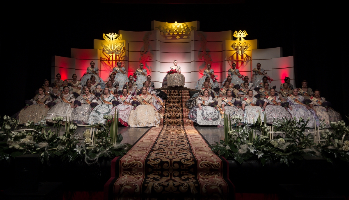 Las exaltaciones de Lourdes Burgos y Aitana Carbó, Falleras Mayores de Alzira 2018